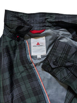 Peuterey Harrington Jacket XXL Navy/Green Plaid Cotton/Poliamide