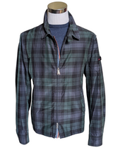 Peuterey Harrington Jacket XXL Navy/Green Plaid Cotton/Poliamide