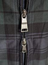 Peuterey Harrington Jacket XXL Navy/Green Plaid Cotton/Poliamide