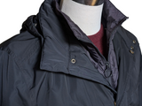 Barbour Hooded Coat XXL Tulloch Midnight Waterproof Polyester