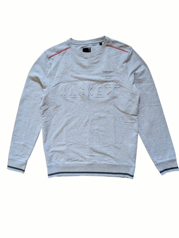 Hackett Aston Martin Sweatshirt S Grey Cotton
