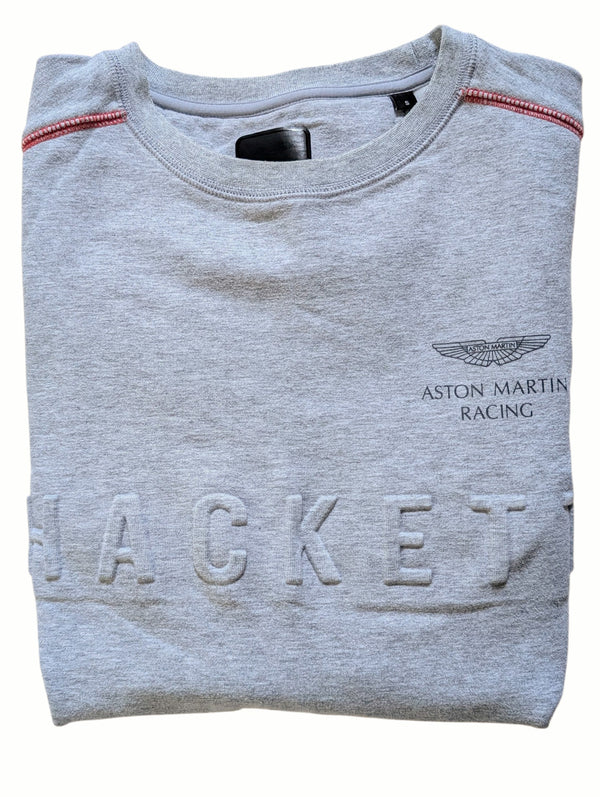 Hackett Aston Martin Sweatshirt S Grey Cotton