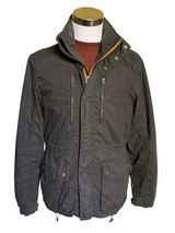 British Millerain Boden Jacket M Jungle Green Waxed Cotton