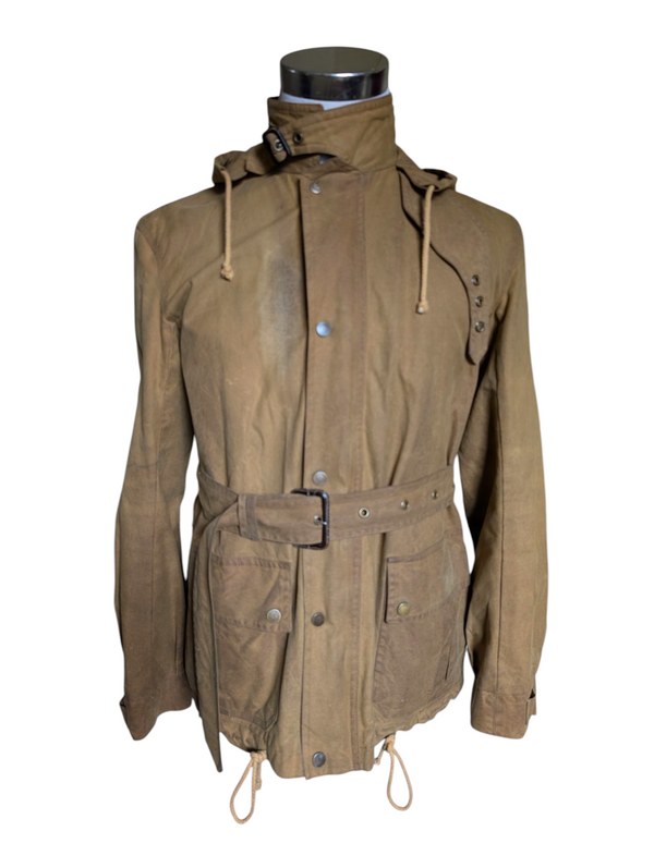 Jack Wills x British Millerain Coat XS/S Golden Tan Cotton