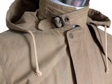 Jack Wills x British Millerain Coat XS/S Golden Tan Cotton