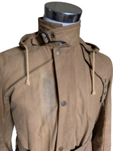 Jack Wills x British Millerain Coat XS/S Golden Tan Cotton