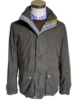 British Millerain Boden Jacket M Jungle Green Waxed Cotton