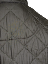 Barbour Jacket M/L Olive Green Chelsea Padded Quilt Polyester