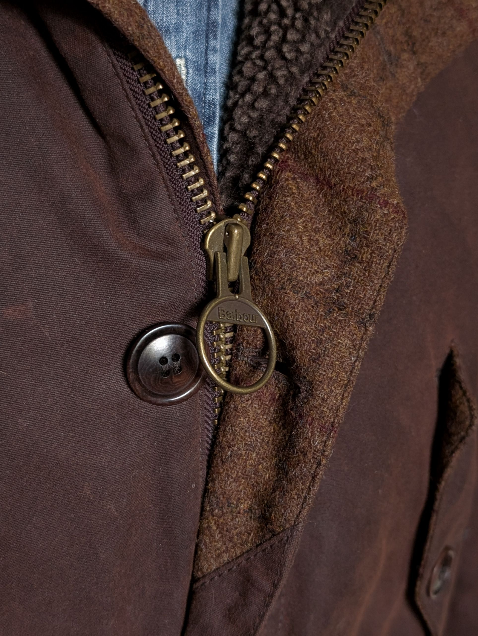 Barbour x Abraham Moon Coat S Soft Brown Wicklow Waxed Cotton Barbour x Abraham Moon Coat S Soft Brown Wicklow Waxed Cotton