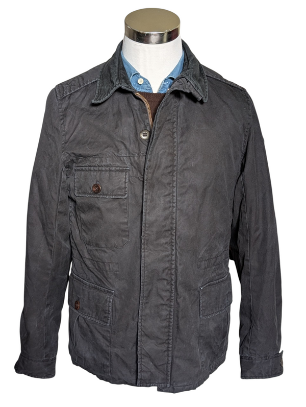 Paul Smith Padded Field Jacket S Midnight Blue Cotton
