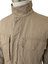 Paul Smith Padded Field Jacket M Tan Cotton Zip-out Lining