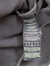 Hackett Aston Martin Zip Cardigan Jacket M Navy Blue GB Union Jack Cotton