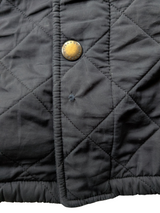 Barbour Jacket S/M Midnight Blue Powell Padded Quilt Polyester