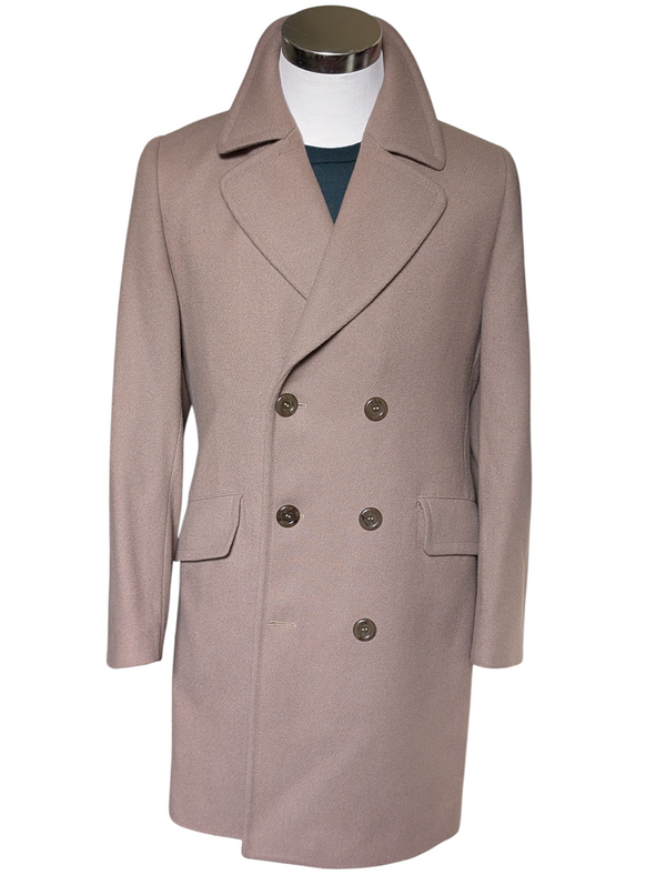 Dhobi England DB Coat S/M Soft Dark Beige Pure Heavy Wool