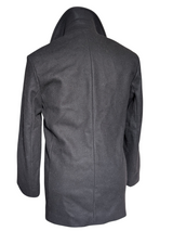 Gloverall Pea Coat S Black Wool Blend