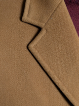 Oliver Sweeney Coat S/38R Golden Tan Mallalieus Wool