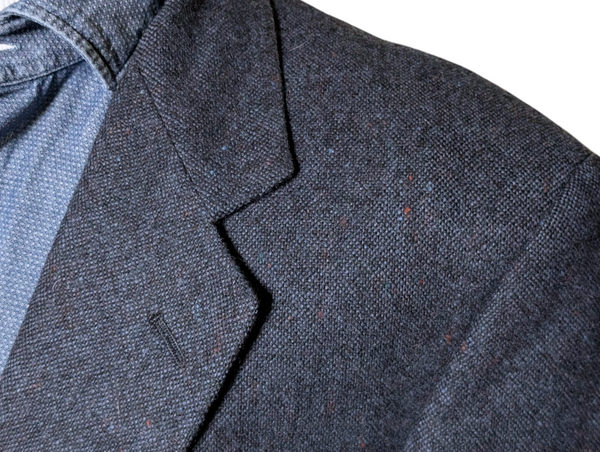Marks & Spencer 42S Blue Flecked 2-button Lambswool