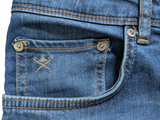 Hackett Jeans 32 Mid Blue Cotton/Polyester