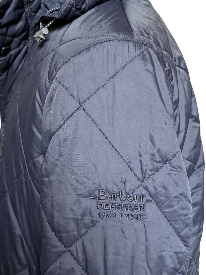 Barbour x Land Rover Ltd Ed. Holmby Jacket L Navy Polyamide