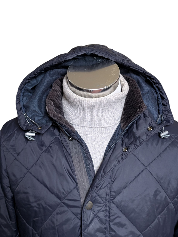 Barbour x Land Rover Ltd Ed. Holmby Jacket L Navy Polyamide
