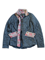 Barbour x Liberty Fabric Ladies Coat S 4 US Flyweight Cavalry RARE!