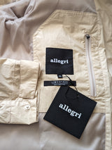 Allegri Rain Trench Coat L/42 Beige Cotton Blend - Limonta