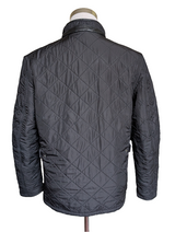 Barbour Jacket M/L Black Powell Padded Quilt Polyester