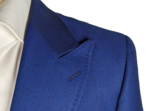 Benjamin Sample 3-in-1 Suit Bright Blue 2-button Peak Wool