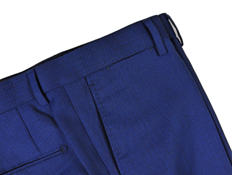 Benjamin Sample 3-in-1 Suit Bright Blue 2-button Peak Wool