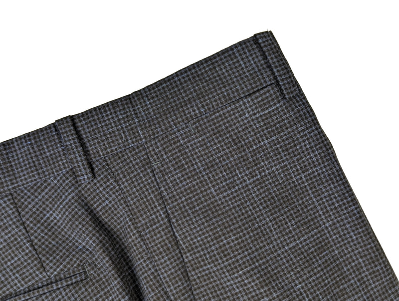 Benjamin 3-in-1 Suit Blue Check 2-button VBC Wool/Silk