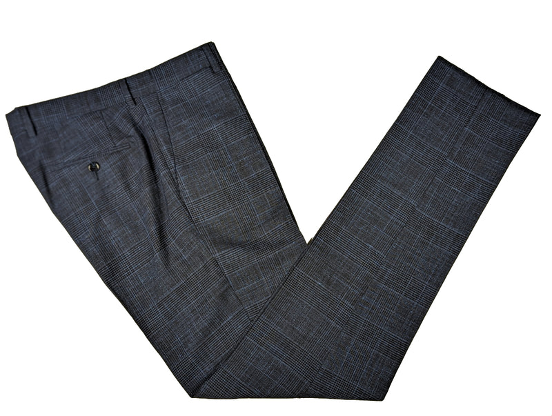 Benjamin 3-in-1 Suit Blue Plaid 2-button VBC Wool/Silk