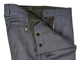 Benjamin Suit Navy Subtle Plaid 2-Button REDA Wool