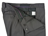 Benjamin Suit Soft Black Subtle Weave 2-Button CERRUTI Wool