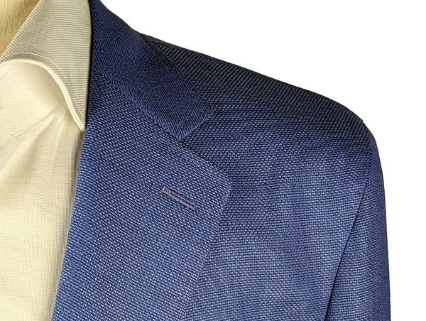 Benjamin Sport Coat Sky Blue 2-button Soft Shoulder Reda Wool Hopsack