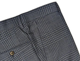 Benjamin 3-in-1 Suit Muted Teal Blue Plaid 2-button Peak Wool