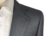 Benjamin Suit Dark Charcoal 2-Button Wool Flannel