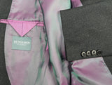 Benjamin Suit Dark Charcoal 2-Button Wool Flannel