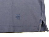 Corneliani Polo Shirt M Periwinkle Blue Cotton