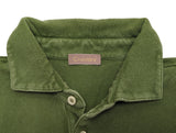 Cruciani Polo Shirt L Green Cotton