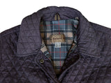 Barbour Ladies Jacket M/8 US Blurple Flyweight Quilted Polyamide