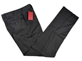 Luigi Bianchi Trousers 32, Charcoal grey Flat front Tailored fit Wool