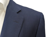 Pal Zileri Sport Coat 45/46R Navy Blue 2-button wool hopsack