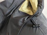 Paul & Shark Hooded Parka/Coat M/L Black Polyester