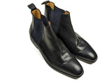 Paul Smith Chelsea Boots Black Leather UK 7
