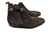 Paul Smith Chelsea Boots Brown Suede UK 7