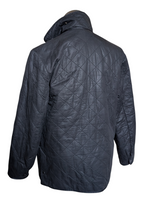 Barbour Coat S/M Black Polar Quilt Duracotton
