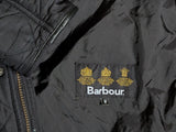 Barbour Jacket M/L Black Powell Padded Quilt Polyester