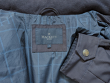Hackett Technical Field Jacket M Navy Blue Velospeed Polyester