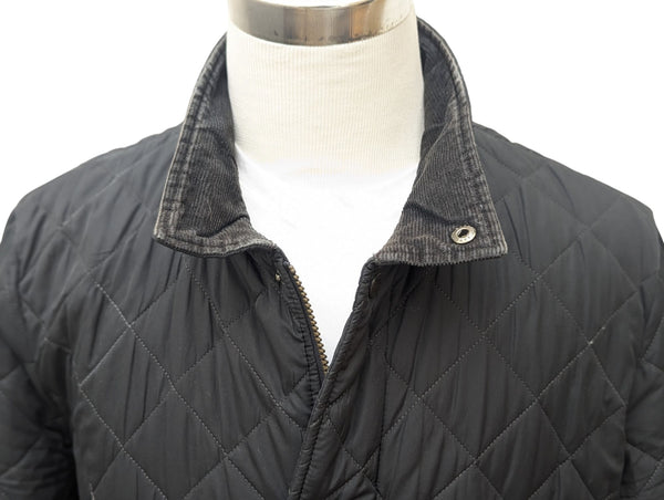 Barbour Jacket XL/XXL Midnight Chelsea Padded Quilt Polyester