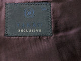 Caruso Vakko 3-Piece Suit 44R Charcoal Solaro Wool/Silk